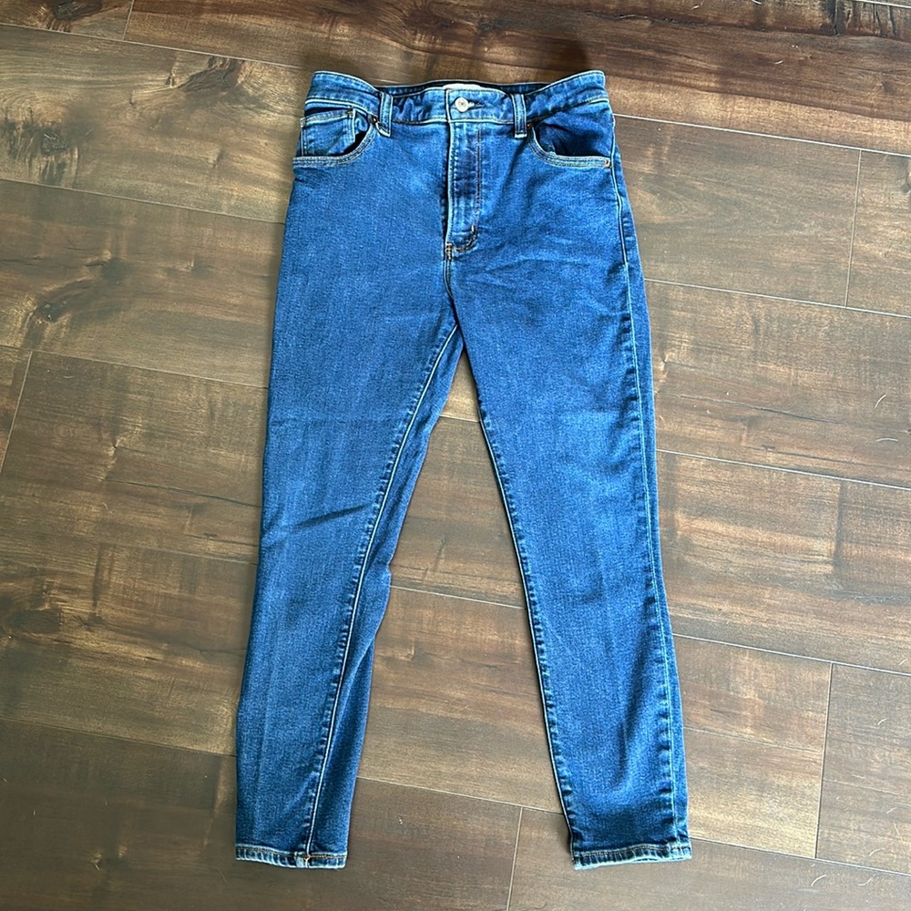 Super Skinny Ankle High Rise